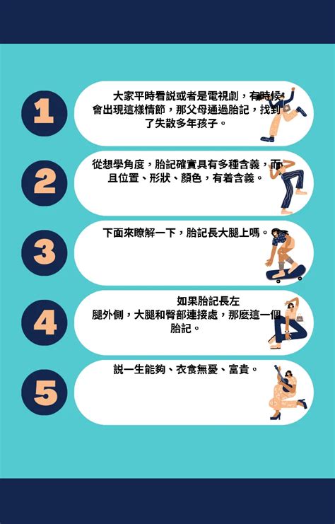 大腿胎記|【大腿有胎記】揭開大腿有胎記的命運密碼，7種胎記位置帶來不。